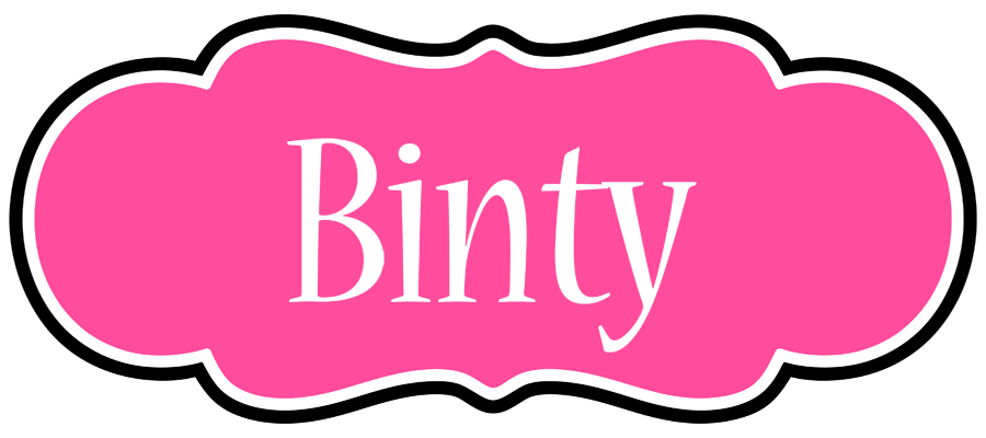 Binty invitation logo