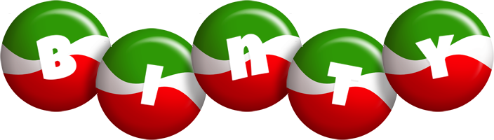 Binty italy logo