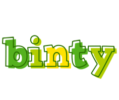 Binty juice logo
