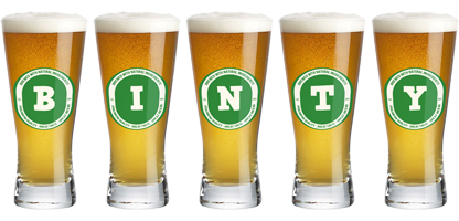 Binty lager logo