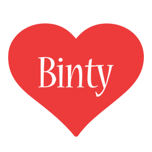 Binty love logo