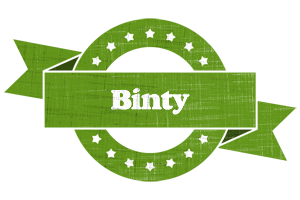 Binty natural logo