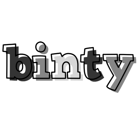 Binty night logo