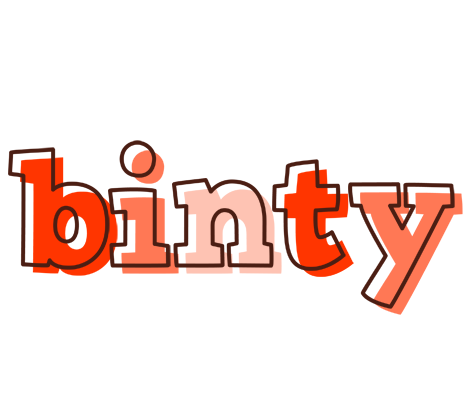 Binty paint logo