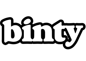 Binty panda logo
