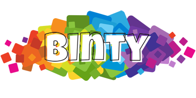 Binty pixels logo