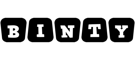 Binty racing logo