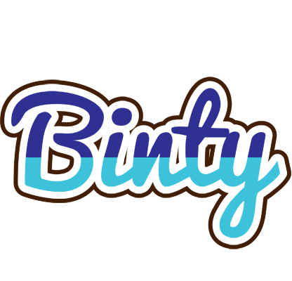 Binty raining logo