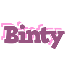 Binty relaxing logo