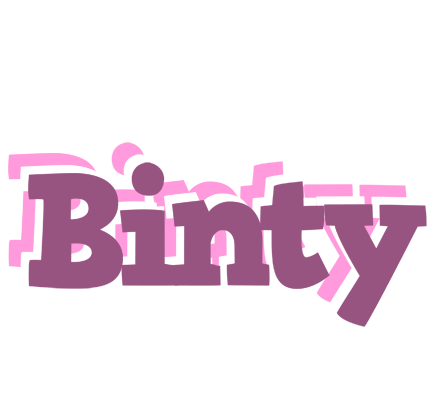 Binty relaxing logo