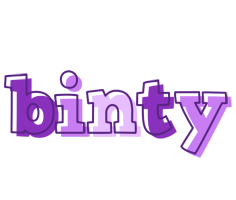 Binty sensual logo