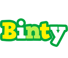 Binty soccer logo