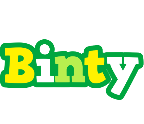 Binty soccer logo