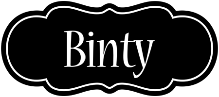Binty welcome logo