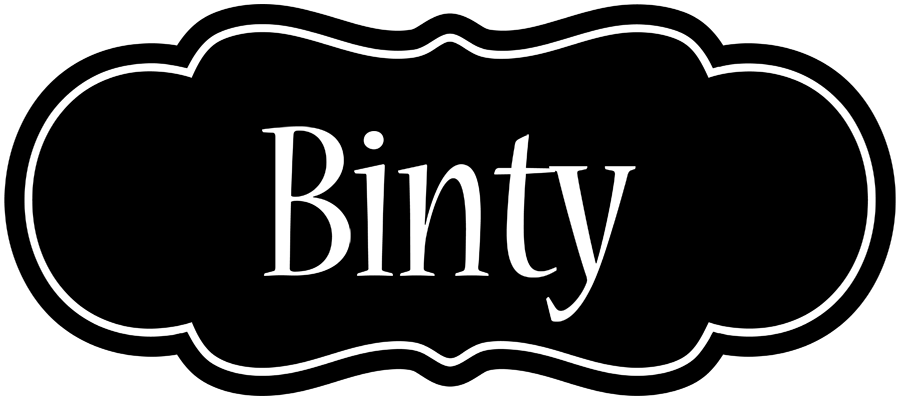 Binty welcome logo