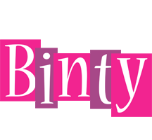 Binty whine logo