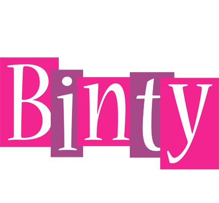 Binty whine logo