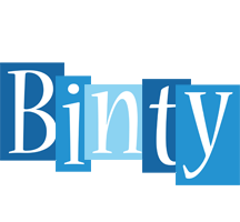 Binty winter logo