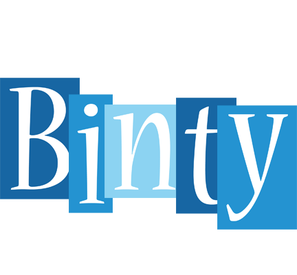 Binty winter logo