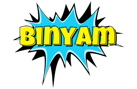 Binyam amazing logo