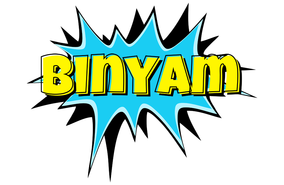 Binyam amazing logo