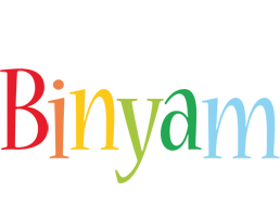 Binyam birthday logo