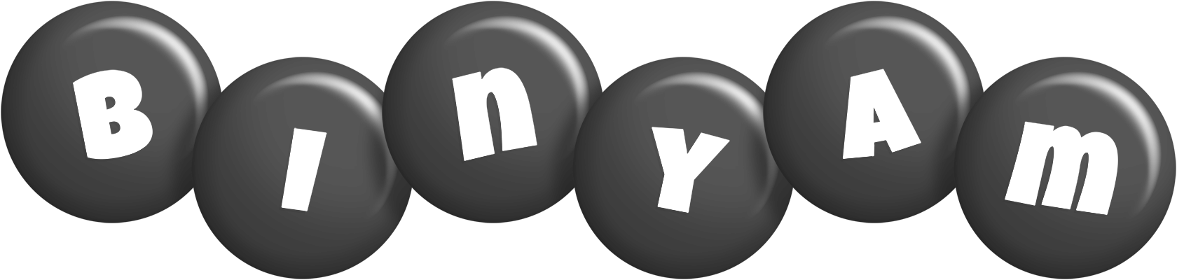 Binyam candy-black logo