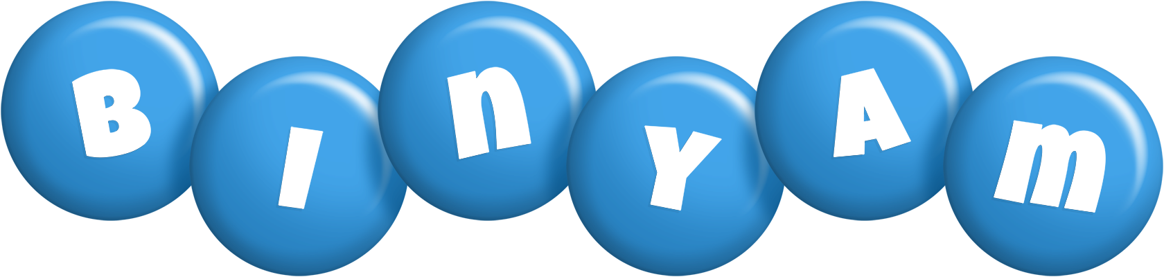 Binyam candy-blue logo
