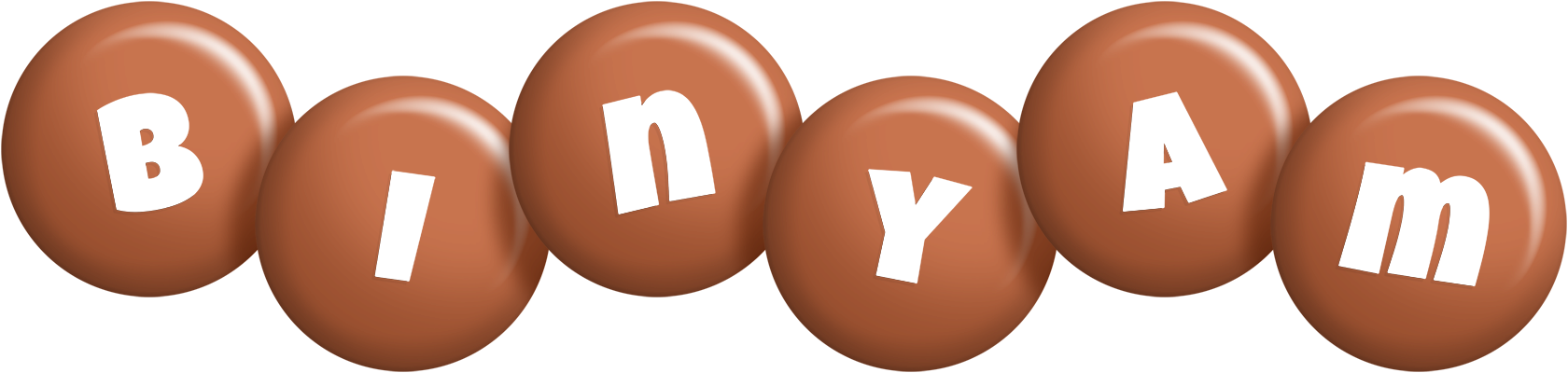 Binyam candy-brown logo