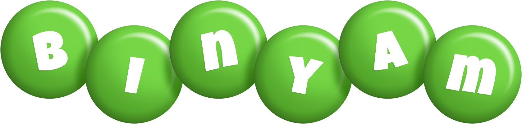 Binyam candy-green logo