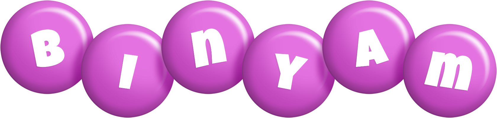 Binyam candy-purple logo