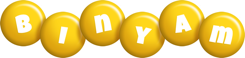 Binyam candy-yellow logo