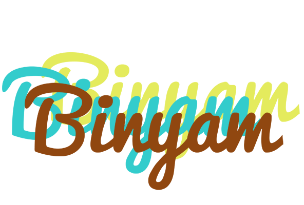 Binyam cupcake logo