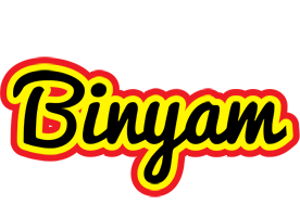 Binyam flaming logo