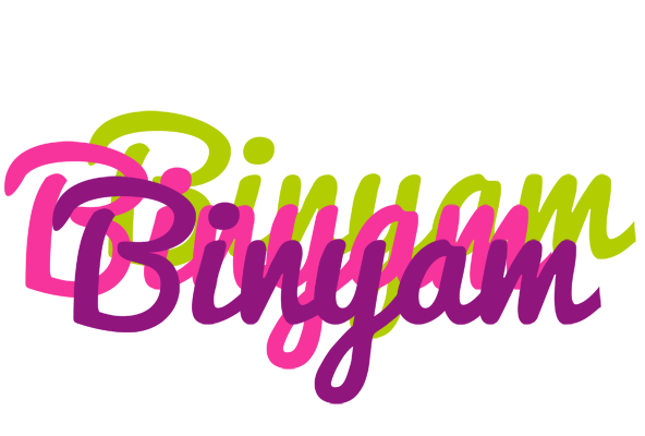 Binyam flowers logo