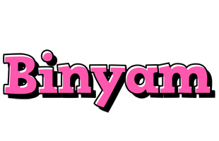 Binyam girlish logo