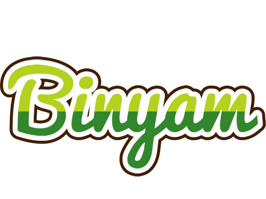 Binyam golfing logo