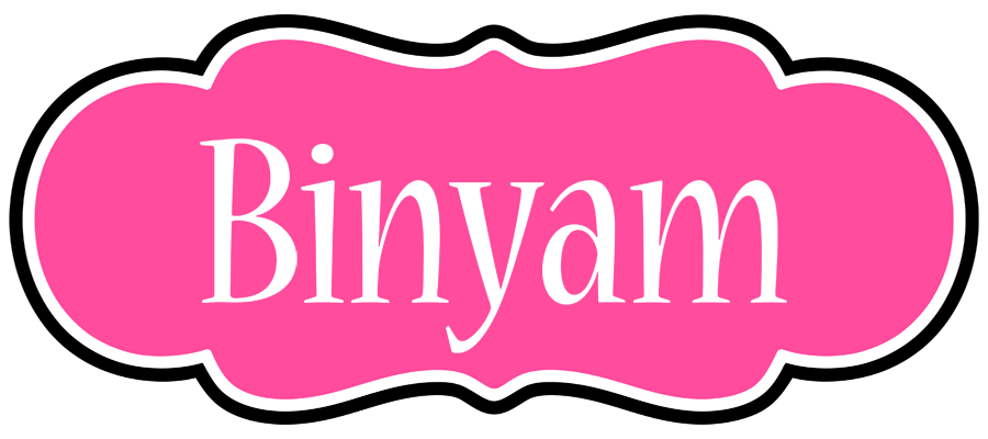 Binyam invitation logo