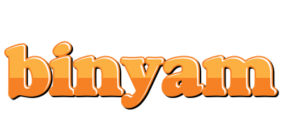 Binyam orange logo