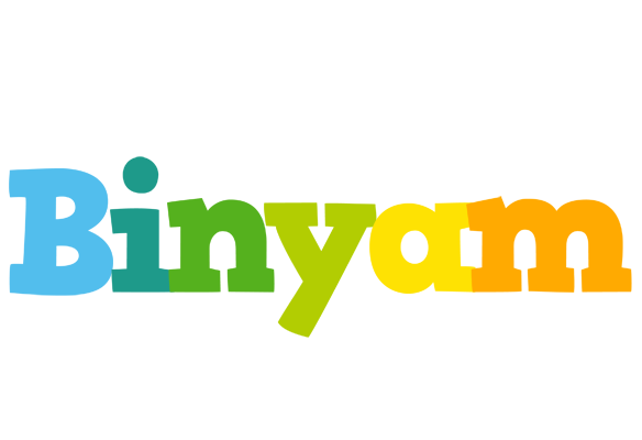 Binyam rainbows logo