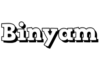 Binyam snowing logo