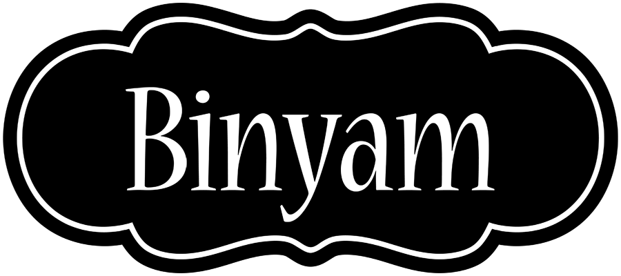 Binyam welcome logo