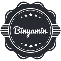 Binyamin badge logo