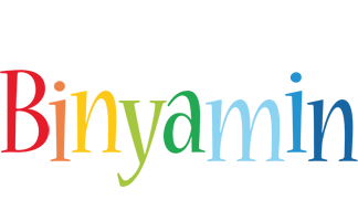 Binyamin birthday logo