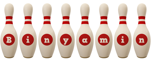 Binyamin bowling-pin logo