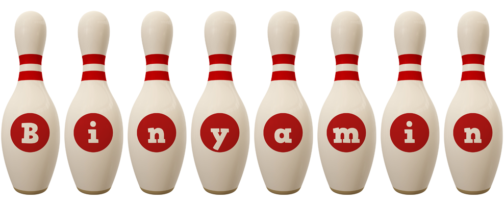 Binyamin bowling-pin logo