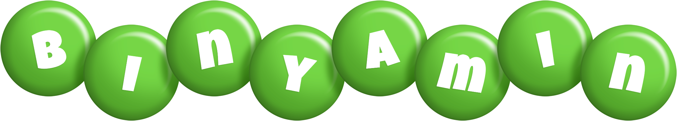 Binyamin candy-green logo