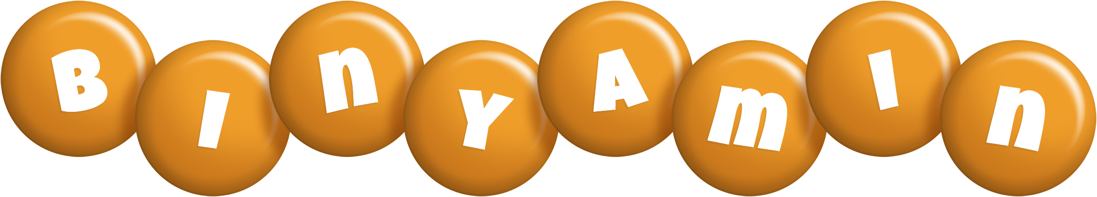 Binyamin candy-orange logo