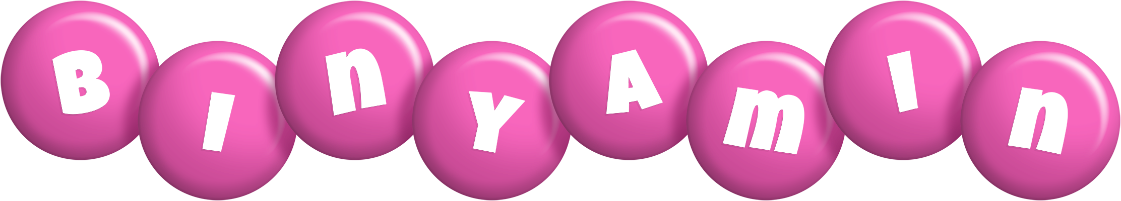 Binyamin candy-pink logo