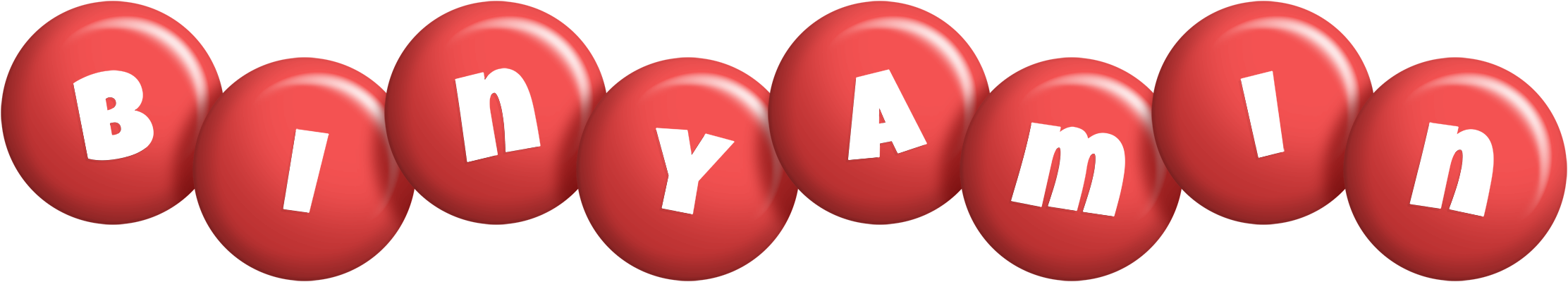 Binyamin candy-red logo